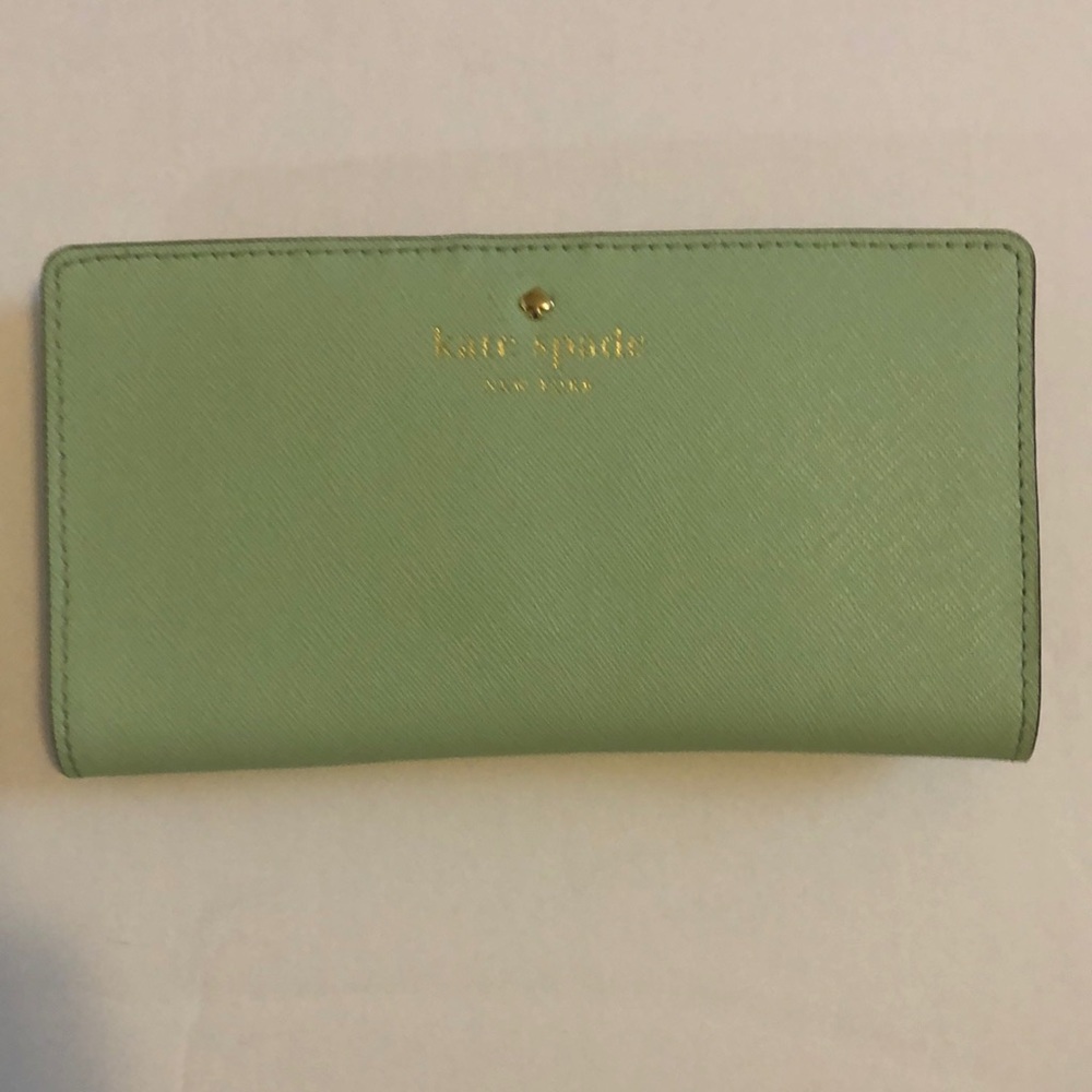 Kate Spade Wallet Mint Green